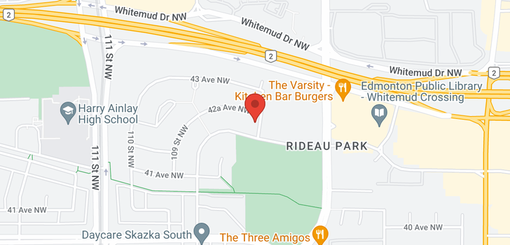 map of 4208 107 ST NW NW